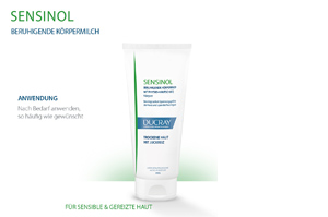 DUCRAY SENSINOL Raminamasis kūno pienas, 200 ml