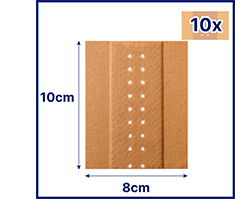 HANSAPLAST Klasikinis tinkas 8 cm x1 m, 1 vnt