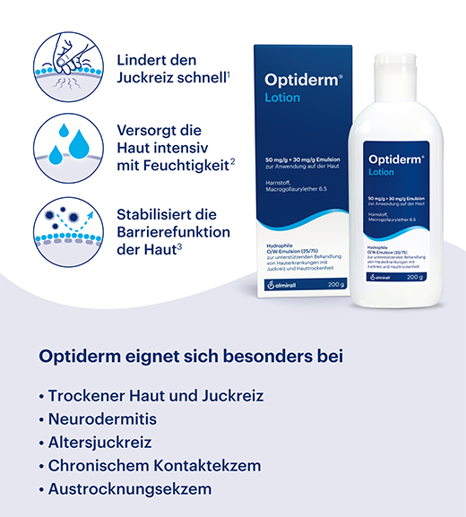 OPTIDERM Losjonas, 200 g