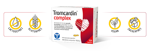 TROMCARDIN kompleksinės tabletės, 60 vnt