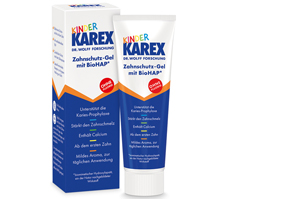 KAREX Vaikų dantų apsaugos gelis, 50 ml