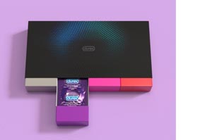 DUREX "Fun Explosion" 4 rūšių prezervatyvų mišinys, 40 vnt