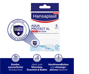HANSAPLAST Greitai gijančios gipso juostelės, 8 vnt