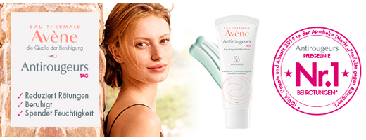 AVENE "Antirougeurs" raminamoji dieninė emulsija SPF 30, 40 ml