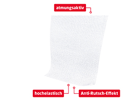 LEUKOPLAST Elastomull lipni fiksacijos juosta.elast.8 cmx4 m, 1 vnt