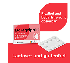 DOREGRIPPIN Tabletės, 20 vnt