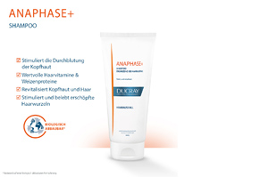 DUCRAY ANAPHASE+ šampūnas nuo plaukų slinkimo, 400 ml