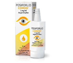 POSIFORLID COMOD 1 mg/ml akių lašai, 10 ml