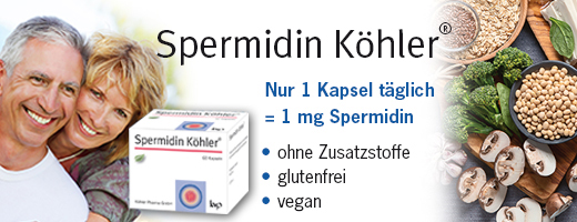 SPERMIDIN Köhler kapsulės, 60 kapsulių
