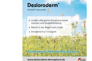 DESLORADERM 5 mg plėvele dengtos tabletės, 100 vnt