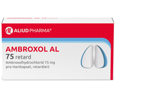 AMBROXOL AL 75 retard pailginto atpalaidavimo kapsulės, 50 vnt