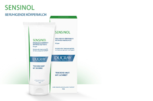 DUCRAY SENSINOL Raminamasis kūno pienas, 200 ml