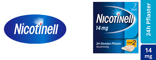 NICOTINELL 14 mg/24 val. pleistras 35 mg, 7 vnt