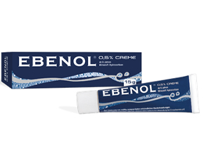 EBENOL 0,5 % kremas, 15 g