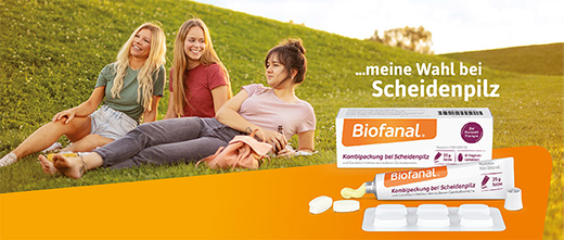 BIOFANAL Kombinuota pakuotė makšties mikozei gydyti Vagtab + tepalas, 1 P