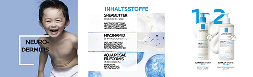 ROCHE-POSAY "Lipikar Baume" AP+ "M Eco" buteliukas, 400 ml