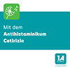 CETIRIZIN 10-1A Pharma plėvele dengtos tabletės, 20 vnt