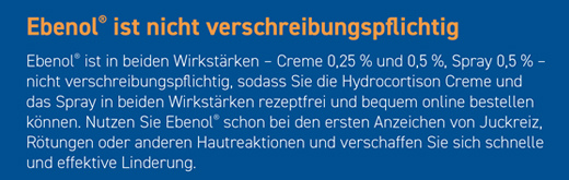 EBENOL 0,5 % kremas, 15 g