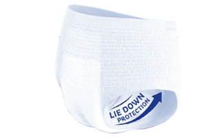 TENA PANTS naktinės super M vienkartinės kelnės, 10 vnt