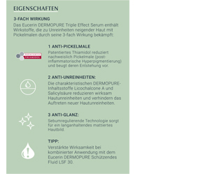 EUCERIN "DermoPure" trigubo poveikio serumas, 40 ml