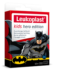 LEUKOPLAST kids Strips hero Batman Mix, 12 vnt