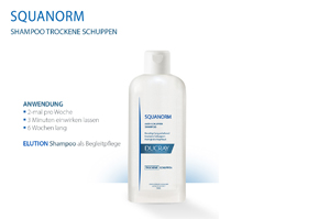 DUCRAY SQUANORM Šampūnas nuo sausų pleiskanų, 200 ml