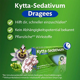 KYTTA SEDATIVUM Dengtos tabletės, 100 vnt