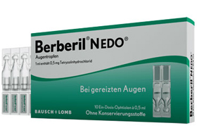 BERBERIL N EDO Akių lašai, 30X0,5 ml