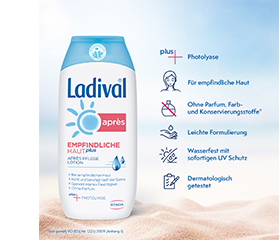 LADIVAL Sensitive Skin Plus Apres Lotion, 200 ml