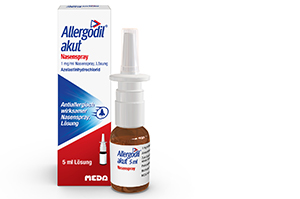 ALLERGODIL ūminis nosies purškalas, 10 ml