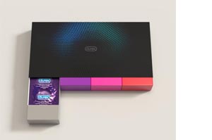DUREX "Fun Explosion" 4 rūšių prezervatyvų mišinys, 40 vnt