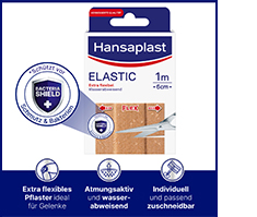 HANSAPLAST Elastinis gipsas 6 cmx1 m, 1 vnt