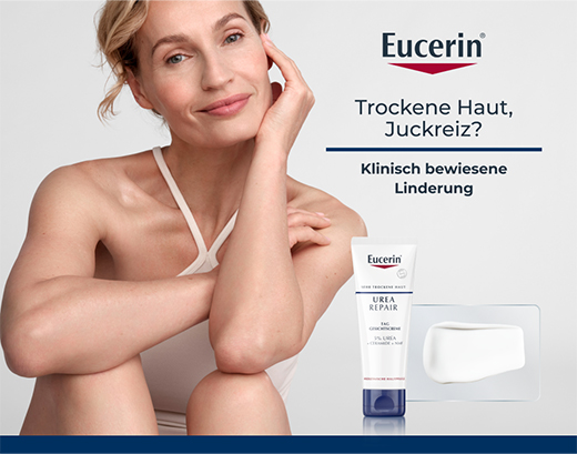 EUCERIN "UreaRepair" veido kremas 5% dieninis, 50 ml