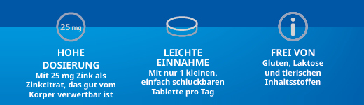 ZINK STADA 25 mg tabletės, 90 vnt
