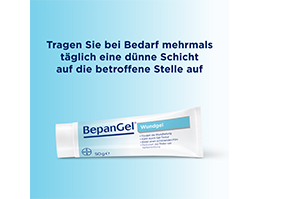 BEPANGEL Žaizdų gelis, 1X50 g