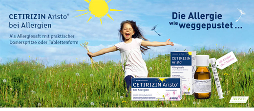 CETIRIZIN Aristo sultys nuo alergijos 1 mg/ml geriamasis tirpalas, 75 ml