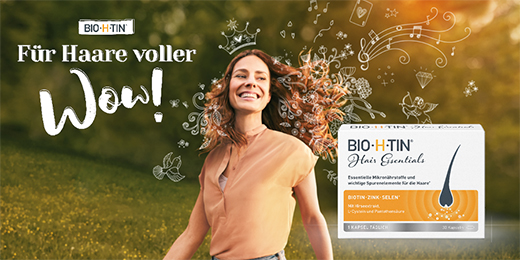 BIO-H-TIN "Hair Essentials" mikroelementų kapsulės, 90 kapsulių