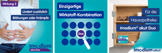 IMODIUM acute duo 2 mg/125 mg tabletės, 12 vnt