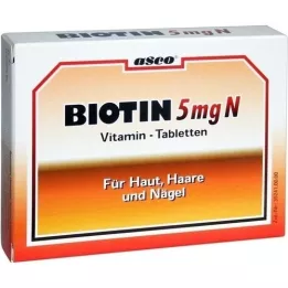 BIOTIN 5 mg N tabletės, 150 vnt
