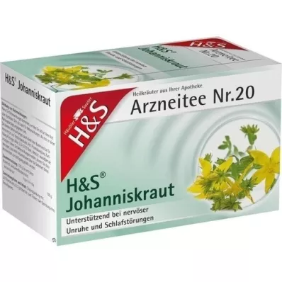 H&amp;S Jonažolės filtravimo maišelis, 20X2,0 g