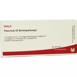 PANCREAS GL Serijinė pakuotė 1 ampulė, 10X1 ml