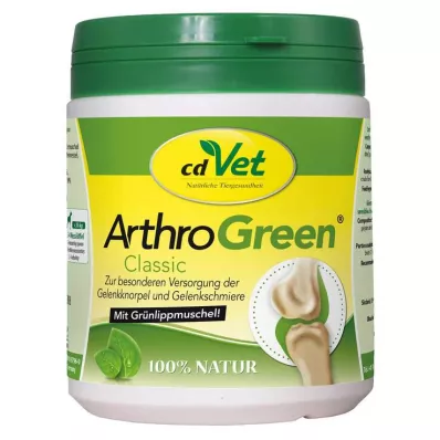 ARTHROGREEN Klasikiniai milteliai šunims ir katėms, 345 g