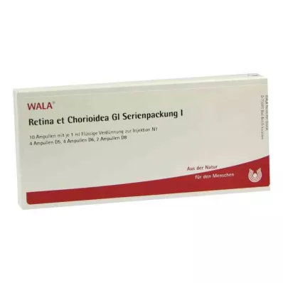RETINA ET Chorioidea GL Serijinė pakuotė 1 ampulė, 10X1 ml