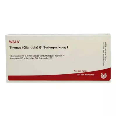 THYMUS GLANDULA GL Serijinė pakuotė 1 ampulė, 10X1 ml THYMUS GLANDULA GL Serijinė pakuotė 1 ampulė, 10X1 ml