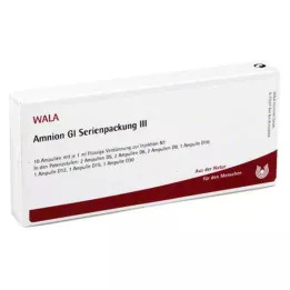 AMNION GL Serijinė pakuotė 3 ampulės, 10X1 ml