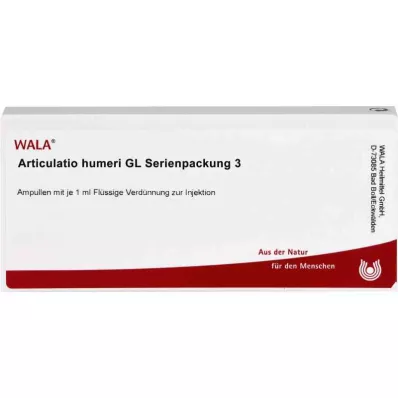 ARTICULATIO humeri GL Serijinė pakuotė 3 ampulės, 10X1 ml ARTICULATIO humeri GL Serijinė pakuotė 3 ampulės, 10X1 ml