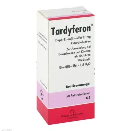 TARDYFERON Pailginto atpalaidavimo tabletės, 50 vnt