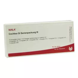 COCHLEA GL Serijinė pakuotė 3 ampulės, 10X1 ml