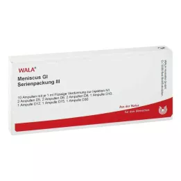 MENISCUS GL Serijinė pakuotė 3 ampulės, 10X1 ml
