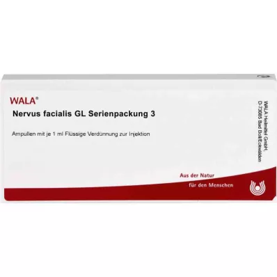 NERVUS FACIALIS GL Serijinė pakuotė 3 ampulės, 10X1 ml NERVUS FACIALIS GL Serijinė pakuotė 3 ampulės, 10X1 ml
